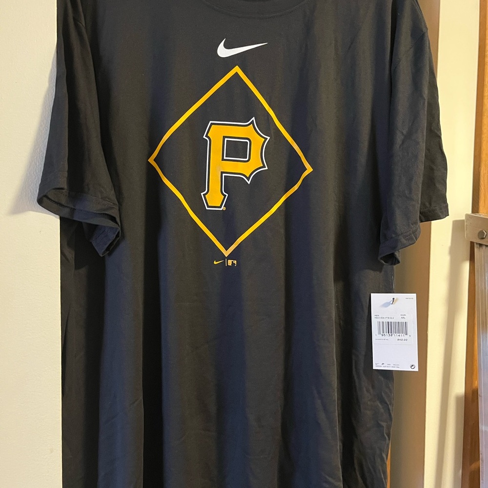 Nike Black Pittsburgh Pirates Logo Tee